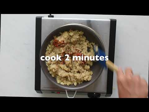 Sauteed Quinoa, easy and healthy breakfast recipe Sauteed Quinoa, easy and healthy breakfast recipe