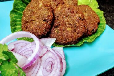 Soya kabab |Soyabean Ke Kabab | Soya Chunks Cutlet | Healthy Soya Kabab-Foodzeria