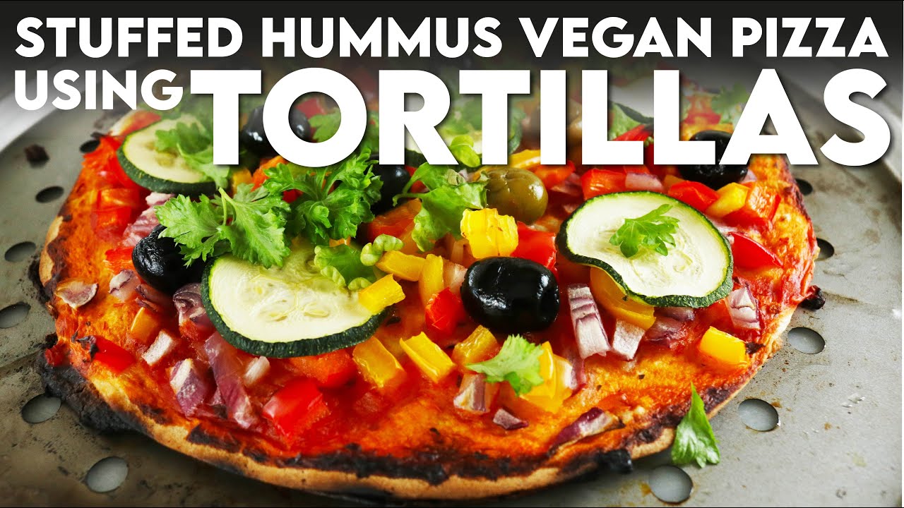 Easy Vegan Recipes | QUICK Healthy Pizza (Made With Tortilla Wraps) Easy Vegan Recipes | QUICK Healthy Pizza (Made With Tortilla Wraps)