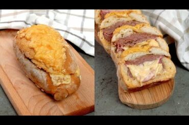 Stuffed bread: a perfect recipe for a delicious dinner!