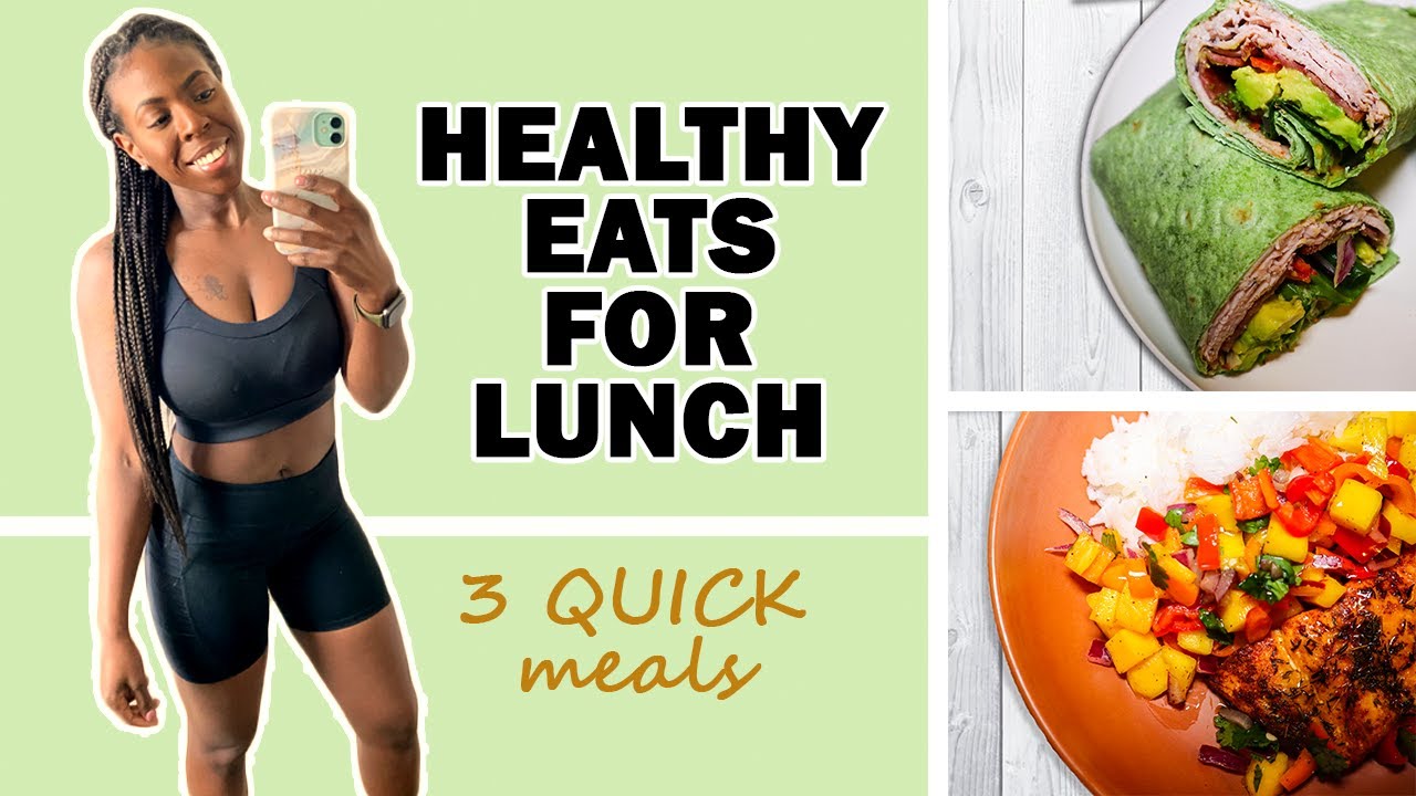 3 HEALTHY LUNCH ideas | Macros and Calories Included! 3 HEALTHY LUNCH ideas | Macros and Calories Included!