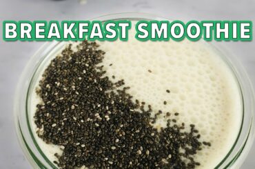 OATMEAL SMOOTHIE, Make This Healthy Smoothie For Breakfast (Easy Smoothie Recipe) #shorts