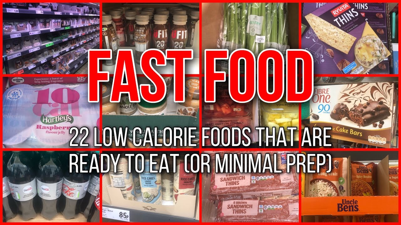 FAST FOOD LOW CALORIE READY TO EAT SNACKS from NN Fitness Channel FAST FOOD LOW CALORIE READY TO EAT SNACKS from NN Fitness Channel