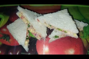 veg mayonnaise sandwich recipe# quick and easy mayonnaise sandwich #sandwich recipe#lunch box recipe