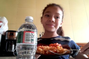 Patatoe-Tomatoe with carrots healthy lunch!