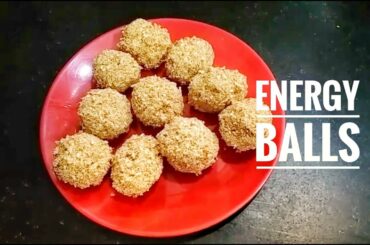 ENERGY BALLS || SEMOLINA & DRY FRUITS LADOO || HEALTHY SNACK RECIPE || KAMAL’S HOMELY RECIPES