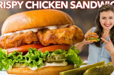 Best CHICKEN SANDWICH Recipe I ever made!