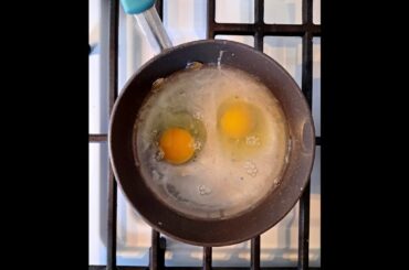 Healthy, Low Calorie Breakfast; Polenta & Eggs