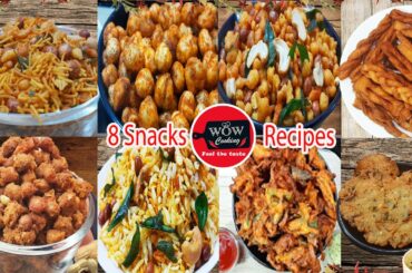 8 Healthy Evening Snack Recipes For Kids | Homemade healthy snacks | Indian Snacks For Kids