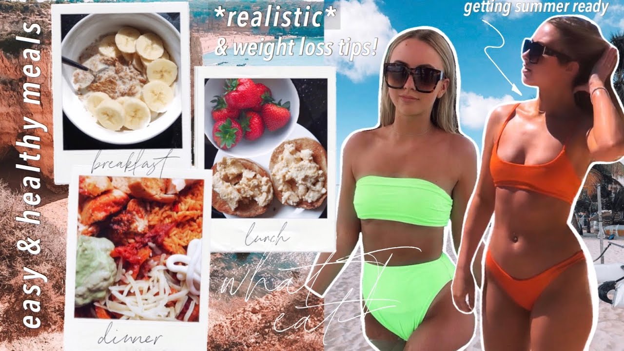 WHAT I EAT IN A DAY TO LOSE WEIGHT | Easy, Healthy Meals & Weight Loss Tips! WHAT I EAT IN A DAY TO LOSE WEIGHT | Easy, Healthy Meals & Weight Loss Tips!