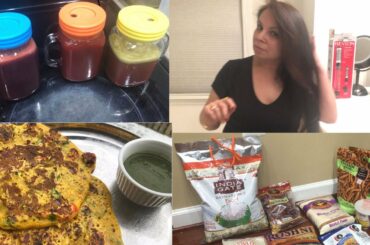 Indian NRI Mom Productive Morning To Afternoon Routine With Healthy Breakfast Recipe / NRI VLOG