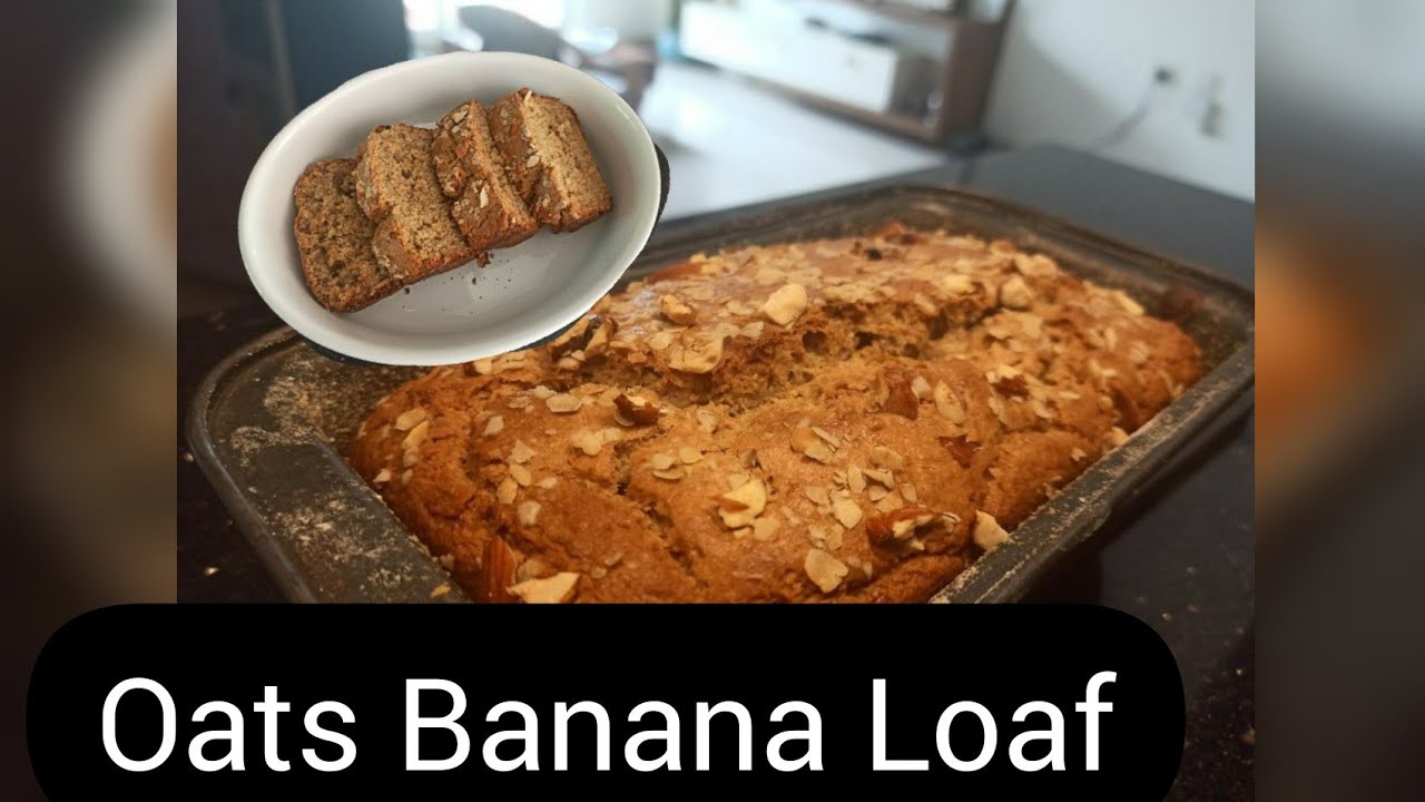Healthy Oats Banana Loaf | Healthy baking by my husband Healthy Oats Banana Loaf | Healthy baking by my husband