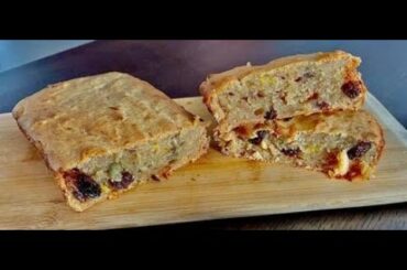Healthy Banana bread- egg free and  no leavening agent  added.