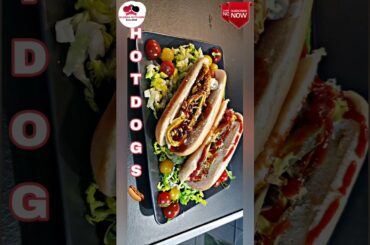 Hot dog sandwich | healthy Hotdog recipe | hot dogs with Global Kitchen & vlogs