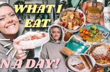 WHAT I EAT IN A DAY! MY GO-TO LOCKDOWN MEALS! HEALTHY, DELICIOUS QUICK & EASY! | AD | EmmasRectangle