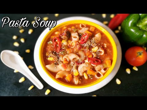 Pasta soup recipe / Macaroni soup recipe / Healthy & Tasty Pasta Or macaroni soup with vegetables Pasta soup recipe / Macaroni soup recipe / Healthy & Tasty Pasta Or macaroni soup with vegetables