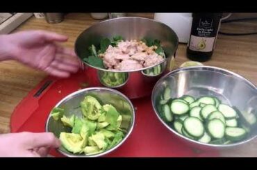 Chickpea Tuna Salad | Healthy Salad Weight Loss Recipe | How to make chickpea salad