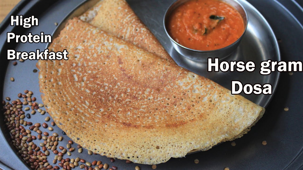 High Protien Breakfast Recipe | Horse gram – Rice Dosa | Kulith dosa | Healthy Breakfast Recipe High Protien Breakfast Recipe | Horse gram - Rice Dosa | Kulith dosa | Healthy Breakfast Recipe