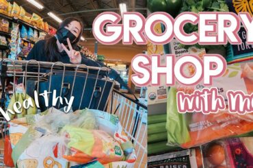 Grocery Shop With Me (healthy grocery haul and meal ideas)