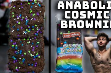ANABOLIC COSMIC BROWNIE | Protein Brownie Review | Little Debbie x Ethan Harold | Low Calorie
