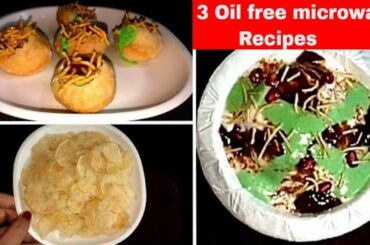 3 Oil Free Microwave  Recipes | 3 Healthy microwave Recipes | microwave hacks part 3 | varsha