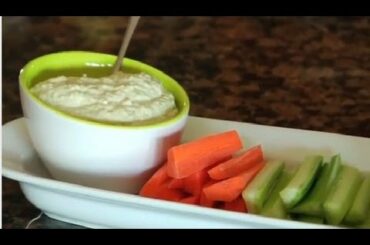 Healthy Recipes - Making Zucchini Hummus