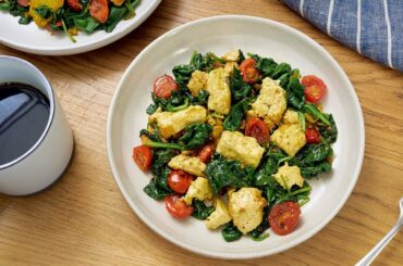 Curried Tofu-Spinach Scramble (Healthy Recipes) | MyFitnessPal