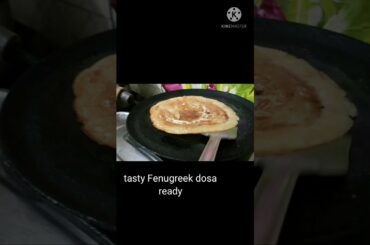 #vendhaya dosa/easy breakfast recipes/easy dinner recipe/fenugreek dosa/healthy dosa/#shorts