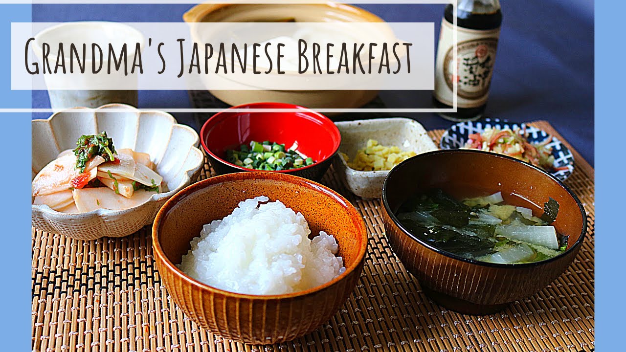 JAPANESE BREAKFAST Traditional Recipe/ Eating Healthy/ Great grandma's (125years) Japanese food JAPANESE BREAKFAST Traditional Recipe/ Eating Healthy/ Great grandma's (125years) Japanese food