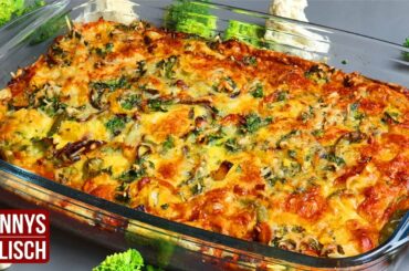 Healthy Breakfast Baked Veggies With Flour And Egg | Best Breakfast Recipe