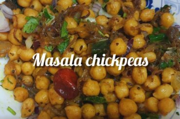 Spicy chickpeas// Healthy snack recipe in tamil//  kooda kadalai recipe in tamil