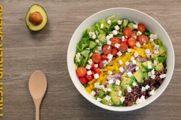 Greek Salad Recipe | How to Make Greek Salad Easy, Fresh & Healthy