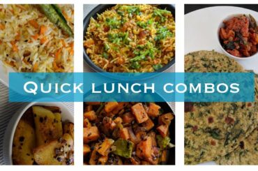 Quick Lunch Recipes in Tamil | Under 20 mins Lunch recipes | Lunchbox ideas