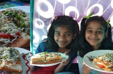 Sandwich Recipe by KIDS in Hindi~Sandwich Making Challenge| How to Make Sandwich Without Using Gas