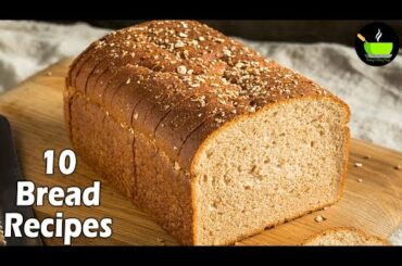 10 Sandwich Recipes | Easy Sandwich Recipes | Instant Breakfast Recipes | Instant Recipes | Bread