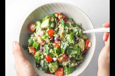 Healthy Brown Rice Salad Recipe