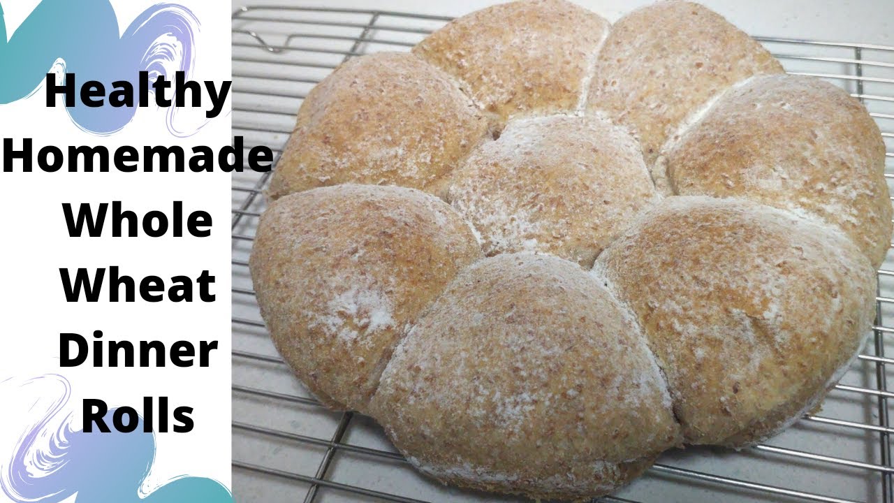 Healthy Whole Wheat Bread – Soft and Fluffy Dinner Rolls Healthy Whole Wheat Bread - Soft and Fluffy Dinner Rolls