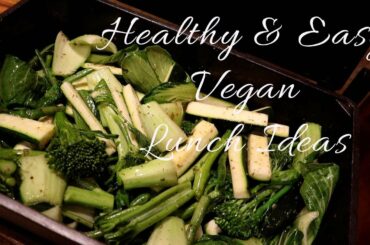 Healthy & Easy Yummy Vegan/Vegetarian Lunch or Dinner Side idea | No need to reheat | SeAnn Pitman