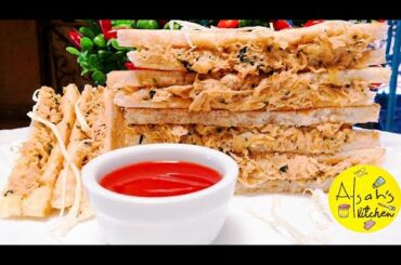 Sandwich Recipe | Chicken Sandwich Recipe By @Afsah's kitchen