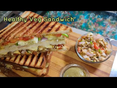Healthy veg sandwich recipe | Street style Sandwich Healthy veg sandwich recipe | Street style Sandwich