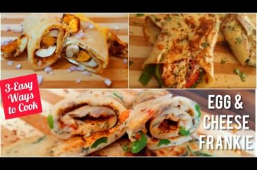 Egg Cheese Frankie || Healthy Breakfast Recipe || Egg Wrap || Egg Roll || Amohi Chronicles..!!