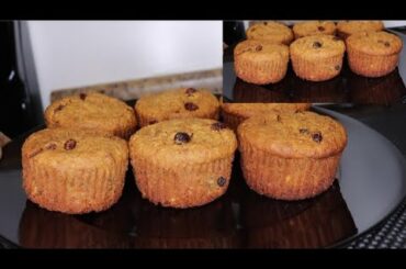 yummy healthy oats coconut muffins for breakfast! no flour, low calorie! eat to stay in shape