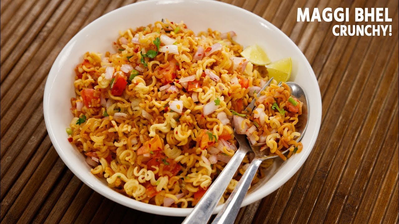 Maggi Bhel Recipe – Instant 5 Minute Snack Noodles CookingShooking Maggi Bhel Recipe - Instant 5 Minute Snack Noodles CookingShooking