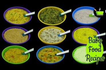 9 Baby Food Recipes for 12+ Months | Baby Food | Weight Gain Baby Food | Lunch Ideas For Babies