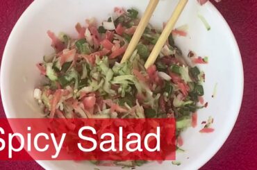 Spicy Salad | Cucumber Salad | Healthy Salad Recipe