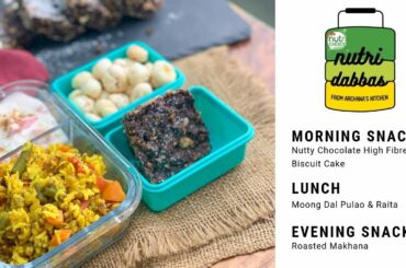 Healthy Office Lunch Box Recipes - Episode 4 - Nutri Dabba by Archana's Kitchen
