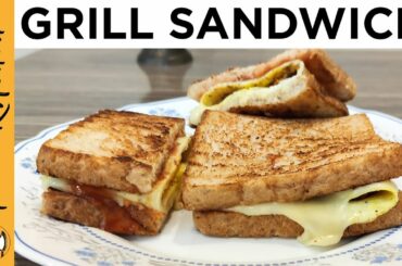 Crispy Egg Grilled Sandwich | Healthy Breakfast | Quick Breakfast Recipe by Home Kitchen (HK).