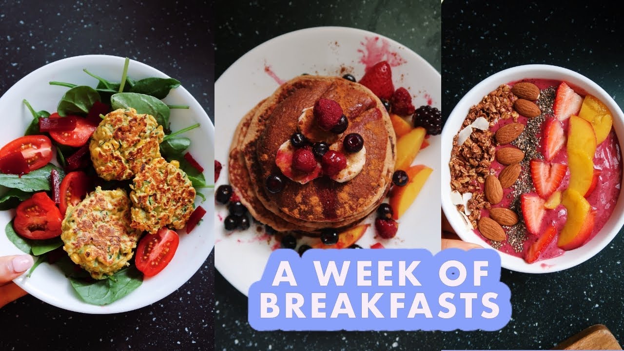 A WEEK OF BREAKFASTS! sweet & savoury, healthy recipes :) A WEEK OF BREAKFASTS! sweet & savoury, healthy recipes :)