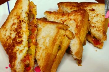 Veg Sandwich | Sandwich Recipe | Try N Cook | Pizza Sandwich | Instant sandwich |