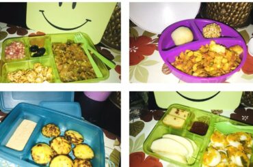 Lunch box recipes for kids~Tiffin box Recipes~ Healthy Recipes